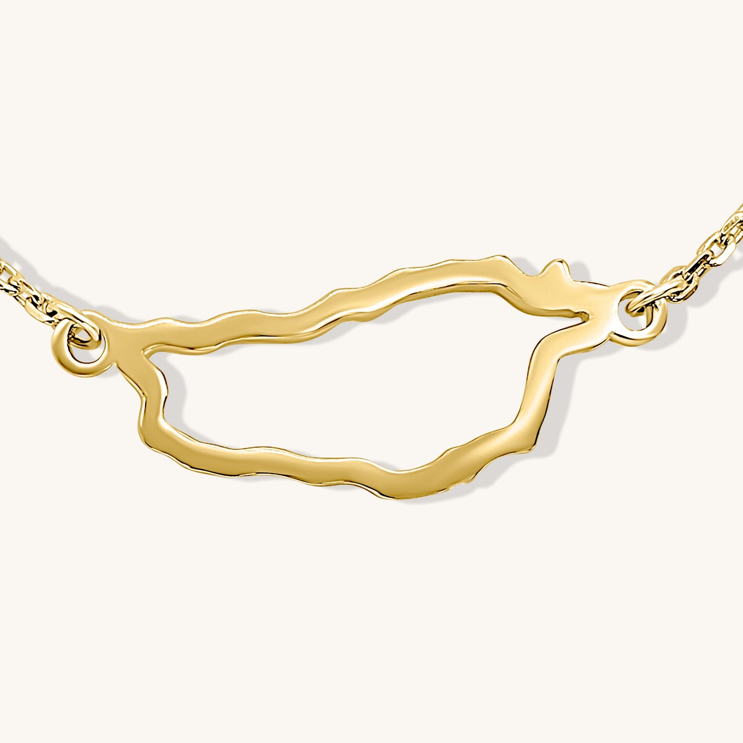 Dominica Silhouette Chain Bracelet
