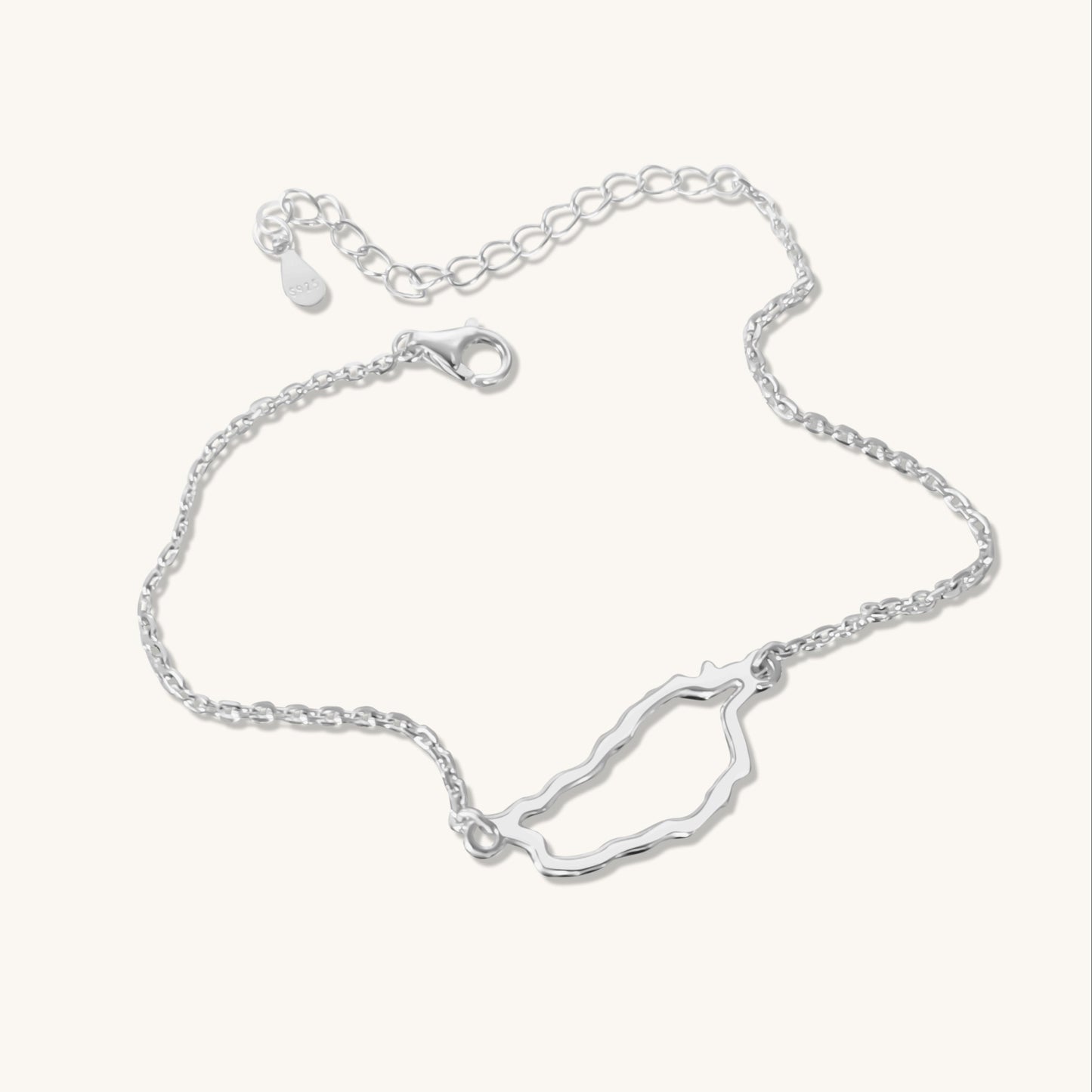 Dominica Silhouette Chain Bracelet