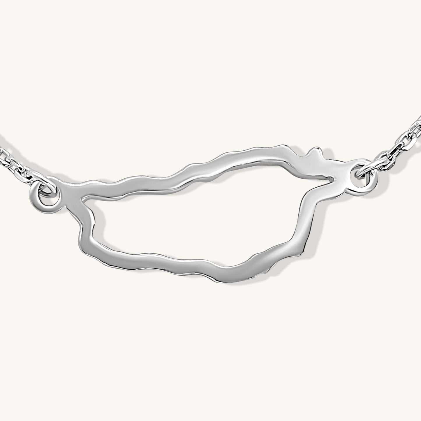 Dominica Silhouette Chain Bracelet