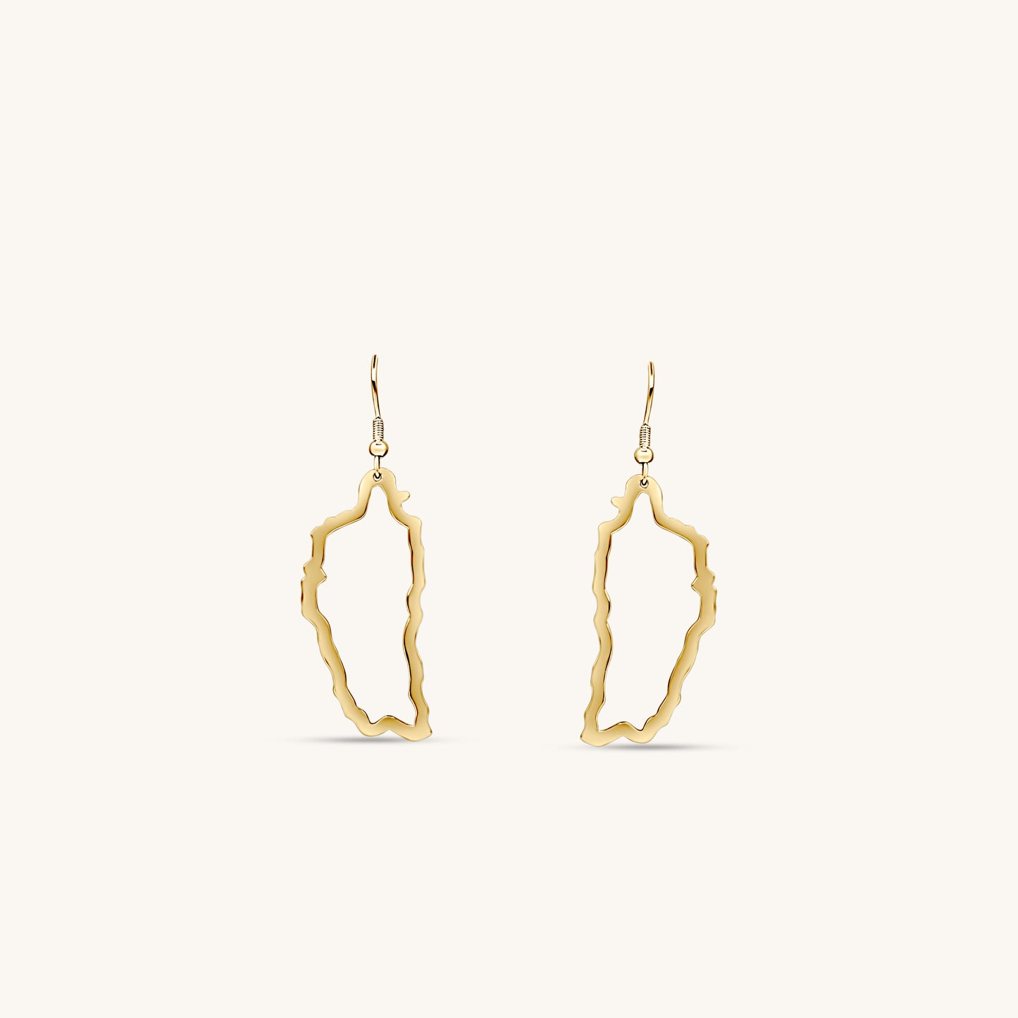 Dominica Silhouette Small Drop Earrings