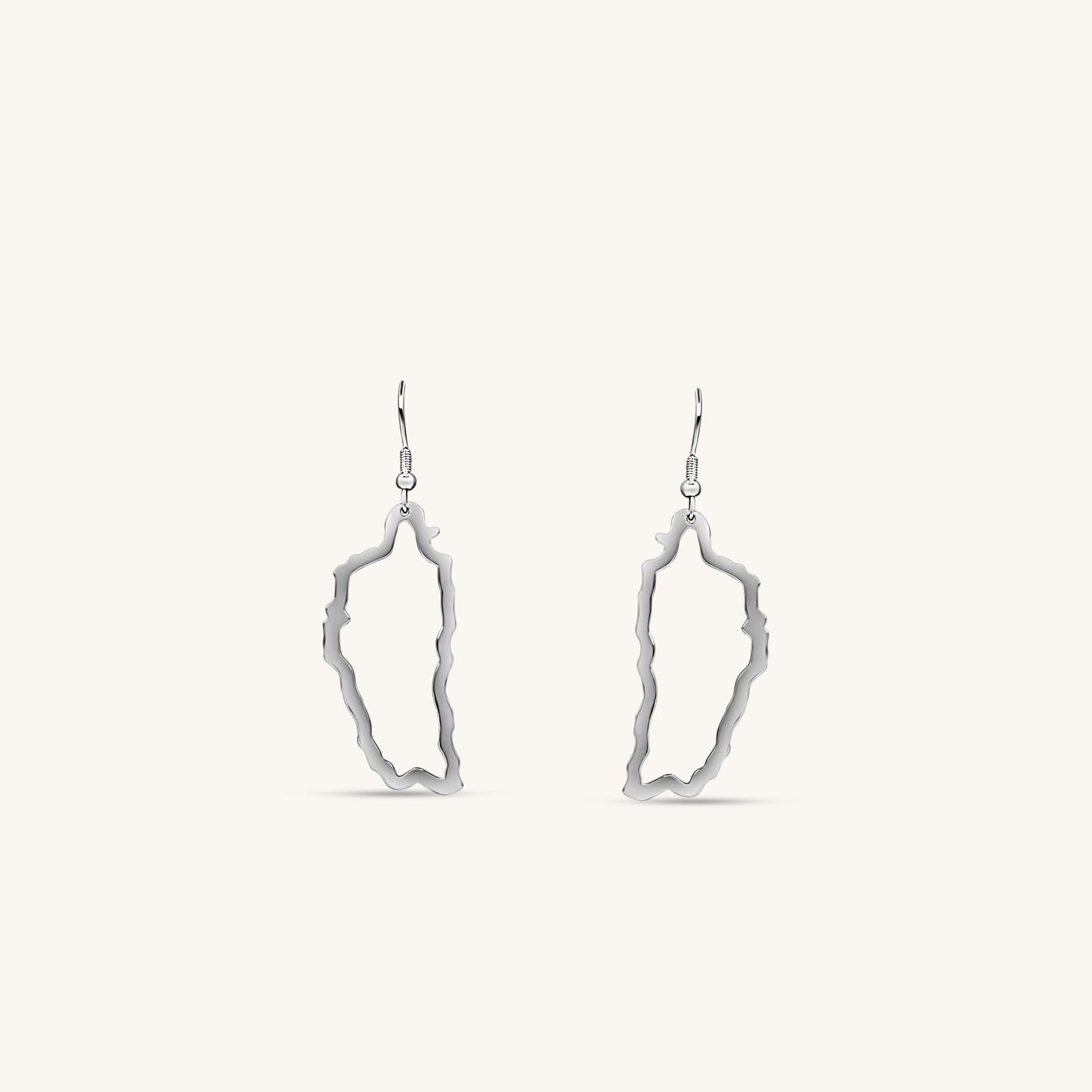 Dominica Silhouette Small Drop Earrings